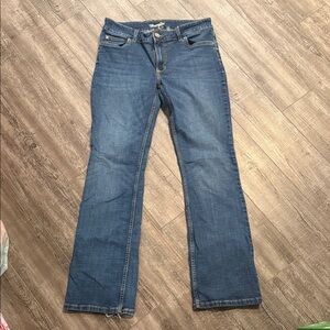 🍀Wrangler Women's Classic Blue Boot Cut Jeans